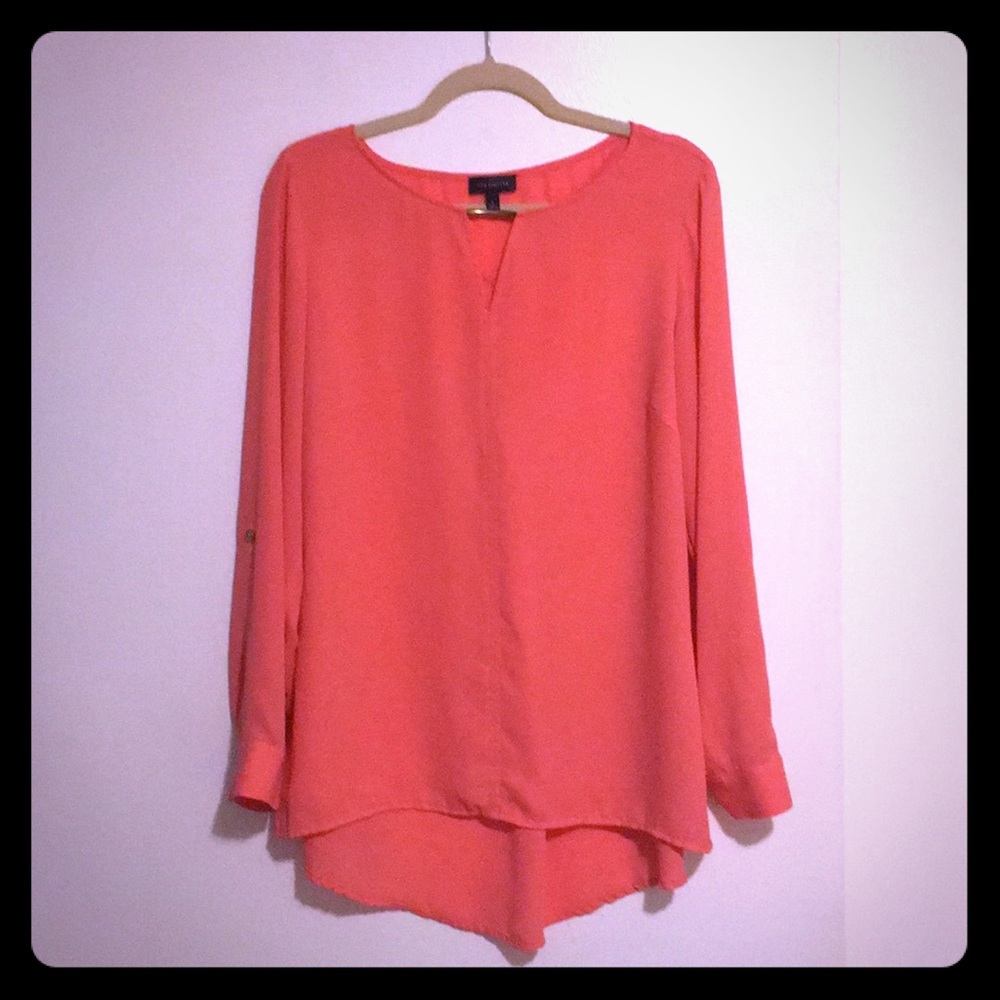 Salmon “The Limited” Blouse